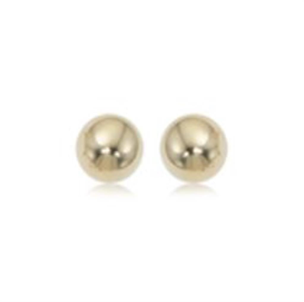 4mm Gold Ball Earrings