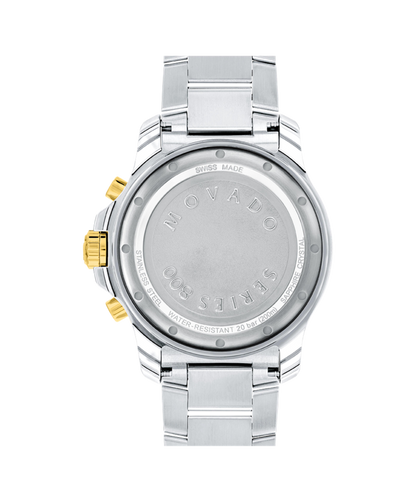 Movado 42mm Series 800 Chronograph Black