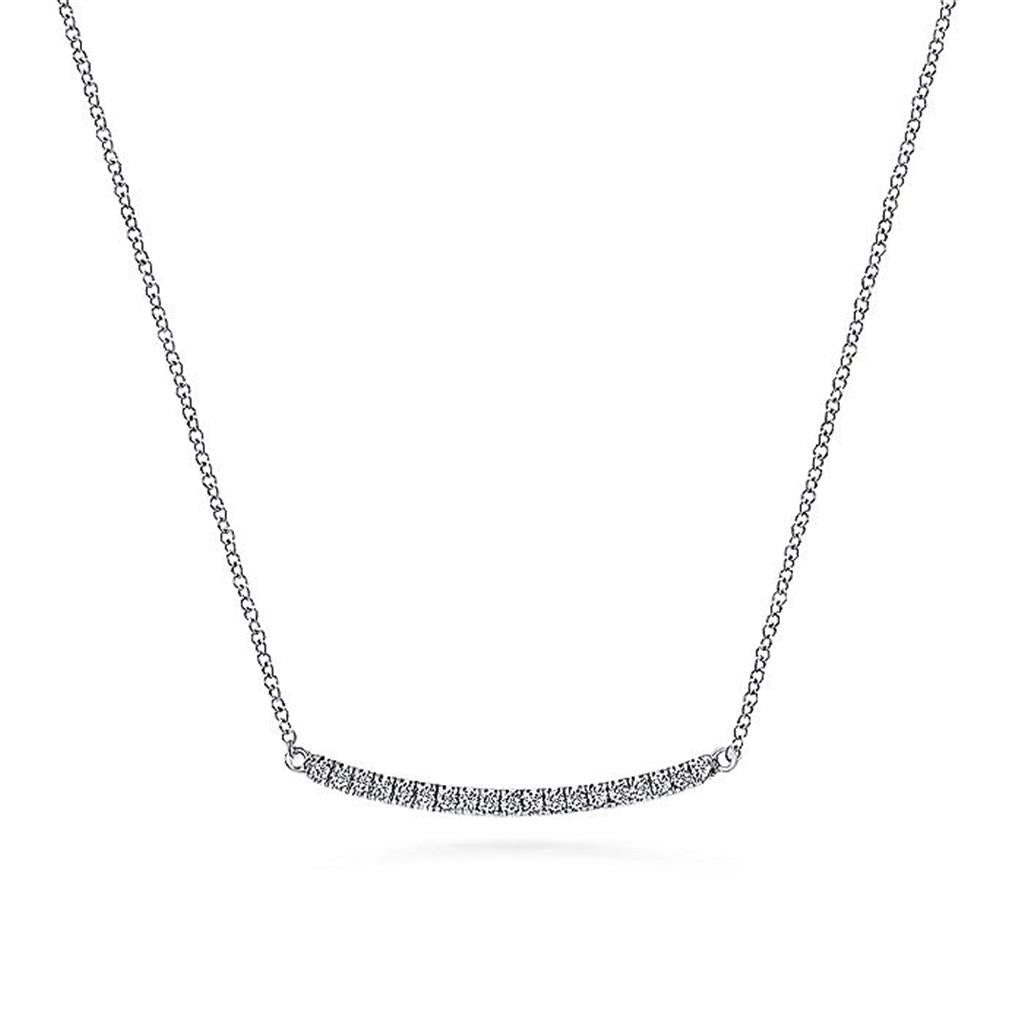 Gabriel Diamond Bar Necklace