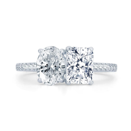 Rolland's Designs "Toi Et Moi" Diamond Setting