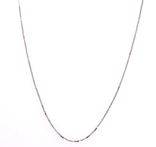 ACI 14K White Gold Chain