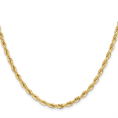 Rolland's Desings 22" Semi-Solid Rope Chain