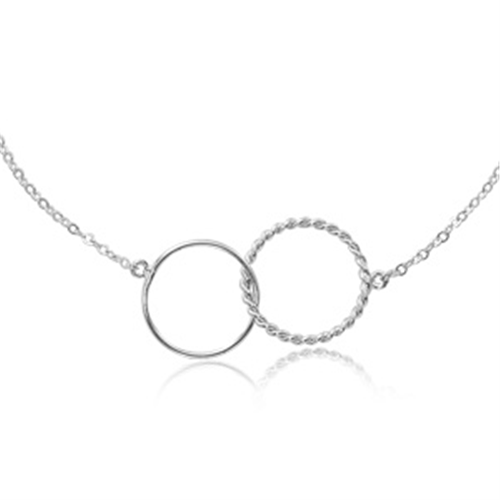 Silver Interlocking Necklace