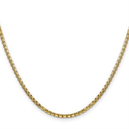 Rolland's Designs 20" Semi-Solid Round Box Chain