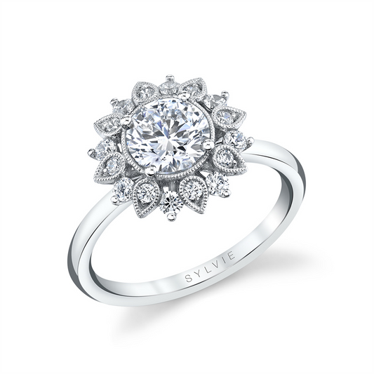 Diamond Semi-Mount Ring