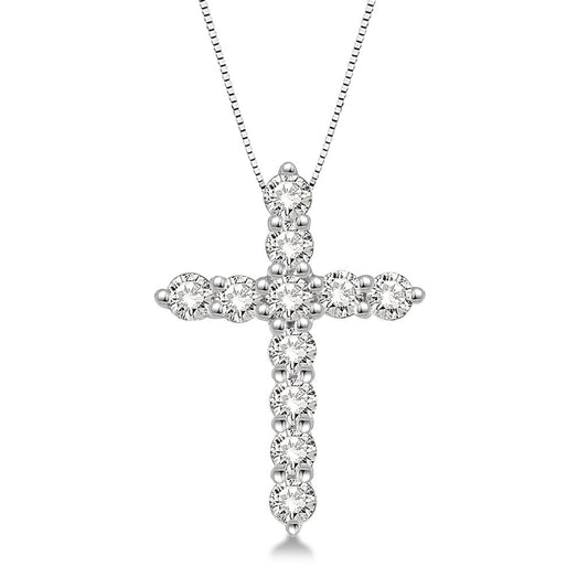 Diamond Cross Pendant