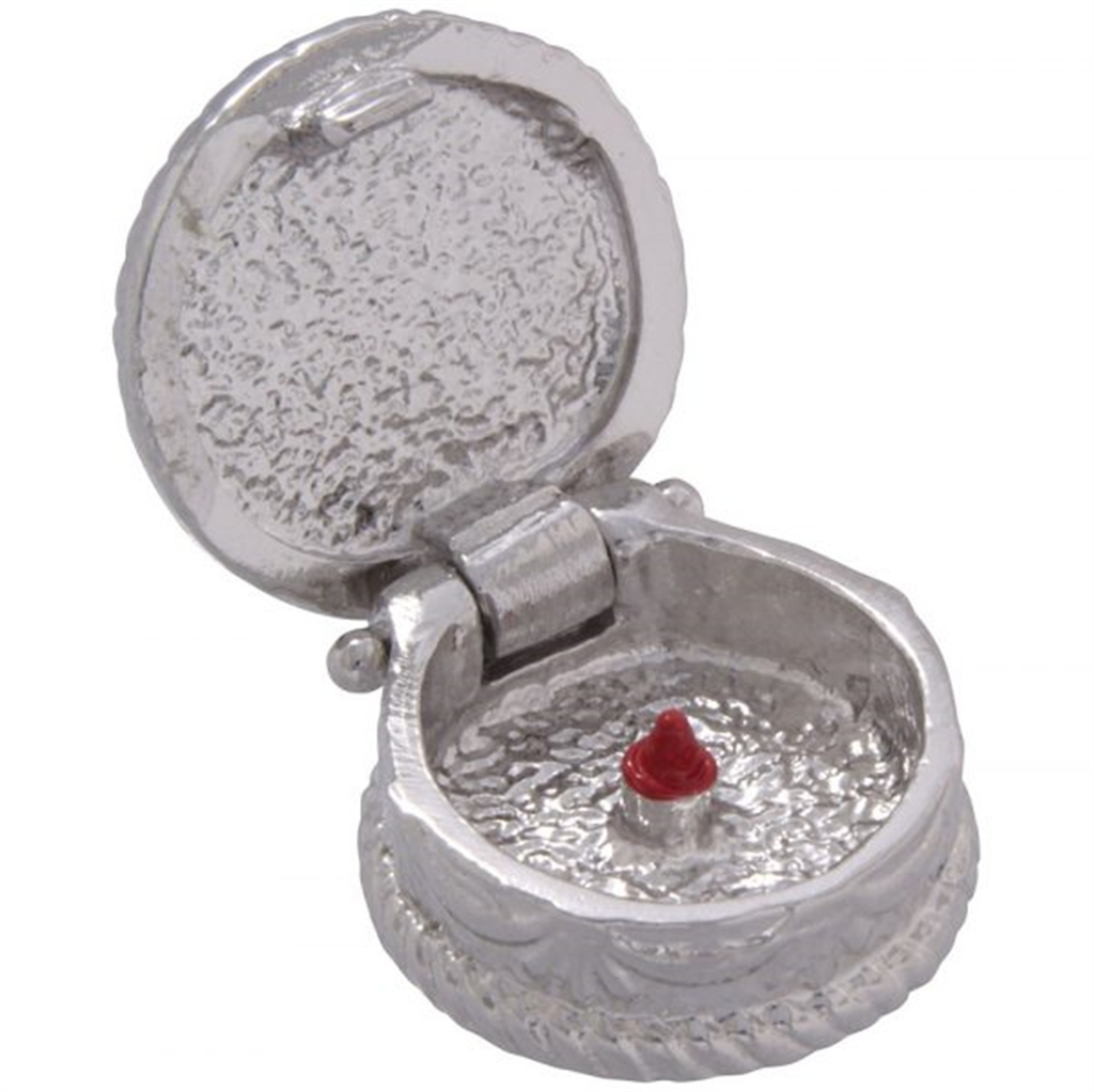Rolland's Designs Sterling Silver Birthday Cake Locket Pendant
