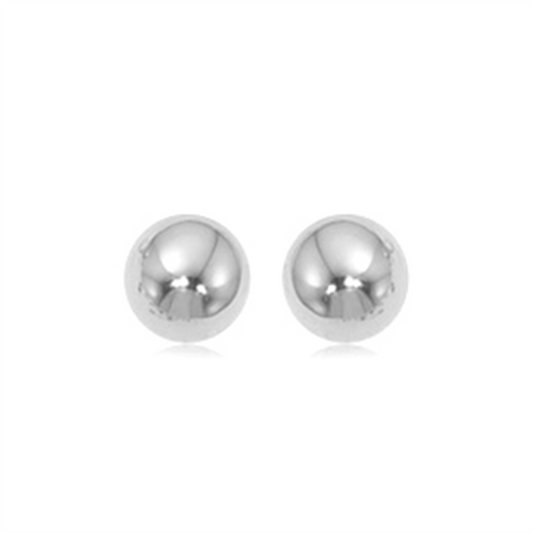 7mm Gold Ball Earrings