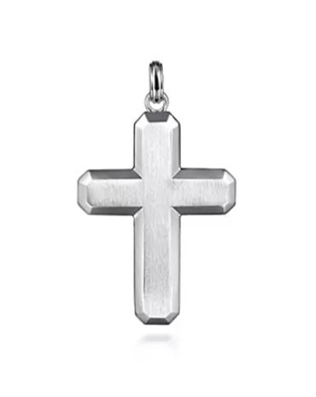 Gabriel Sterling Silver Cross Pendant