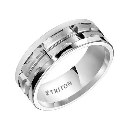 Rolland's Designs Tungsten Wedding Band