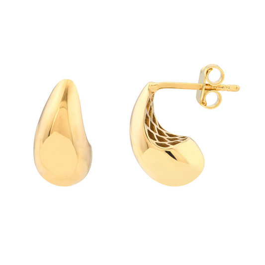 Rolland's Designs 14K Gold Teardrop Earrings
