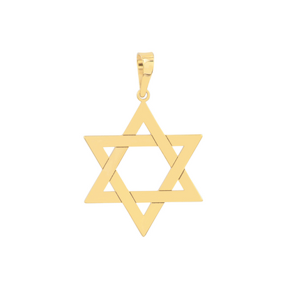 Rolland's Design 14K Gold Star of David