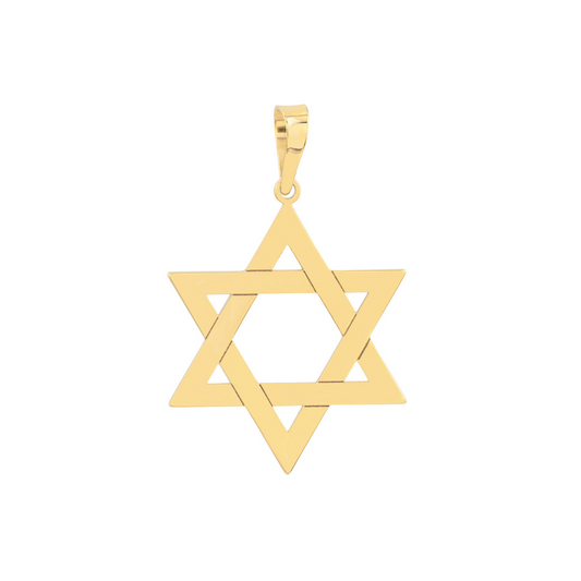 Rolland's Design 14K Gold Star of David
