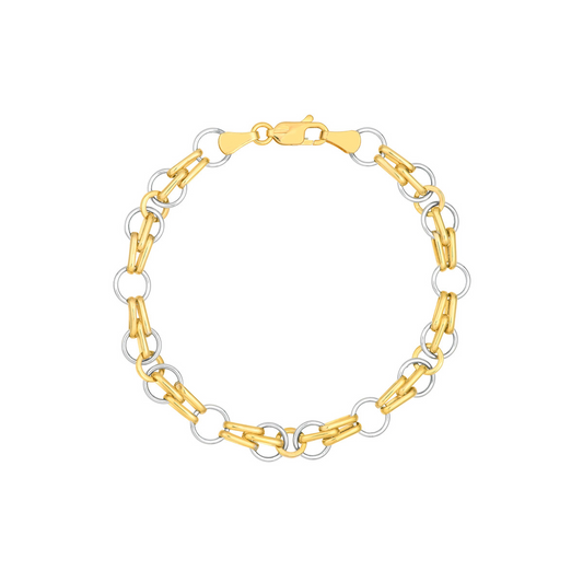 Rolland's Designs 14K Two-Tone Bracelet