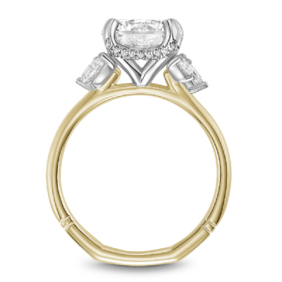 Noam Carver 14K Yellow Gold Diamond Engagement Ring