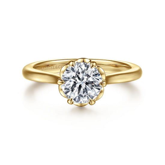 Gabriel "Tiona" Yellow Gold Semi-Mount