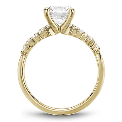 Noam Carver 14K Yellow Gold Diamond Engagement Ring