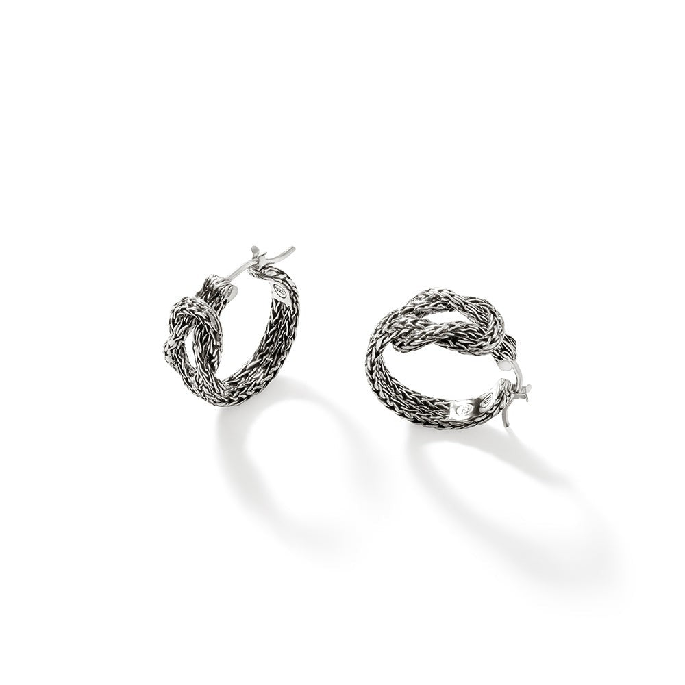 John Hardy Love Knot Hoop Earrings