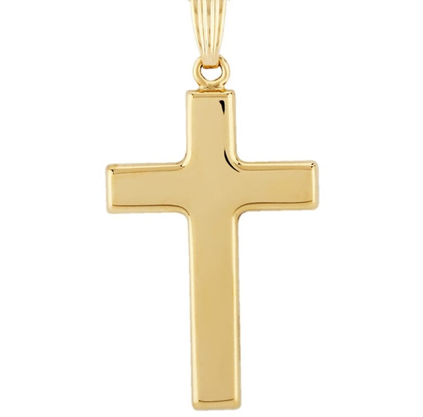 Carla 14k Gold Cross Pendant
