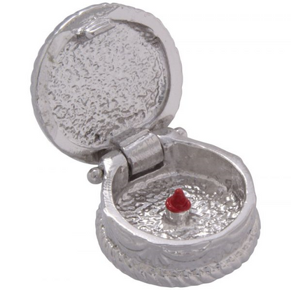 Rolland's Designs Sterling Silver Birthday Cake Locket Pendant