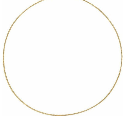 Rolland's Designs 14K Gold Diamond Cut Chain