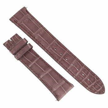 16Mm Genuine Snake Brown Watch Band