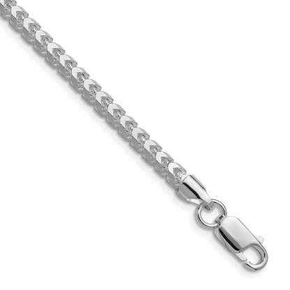 Rolland's Designs Sterling Silver 22 Inch Franco Chain