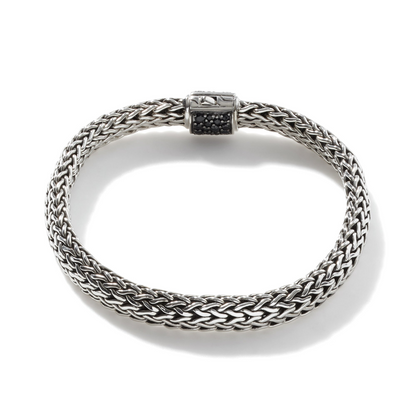 John Hardy Blue Sapphire Reversible Classic Chain Bracelet