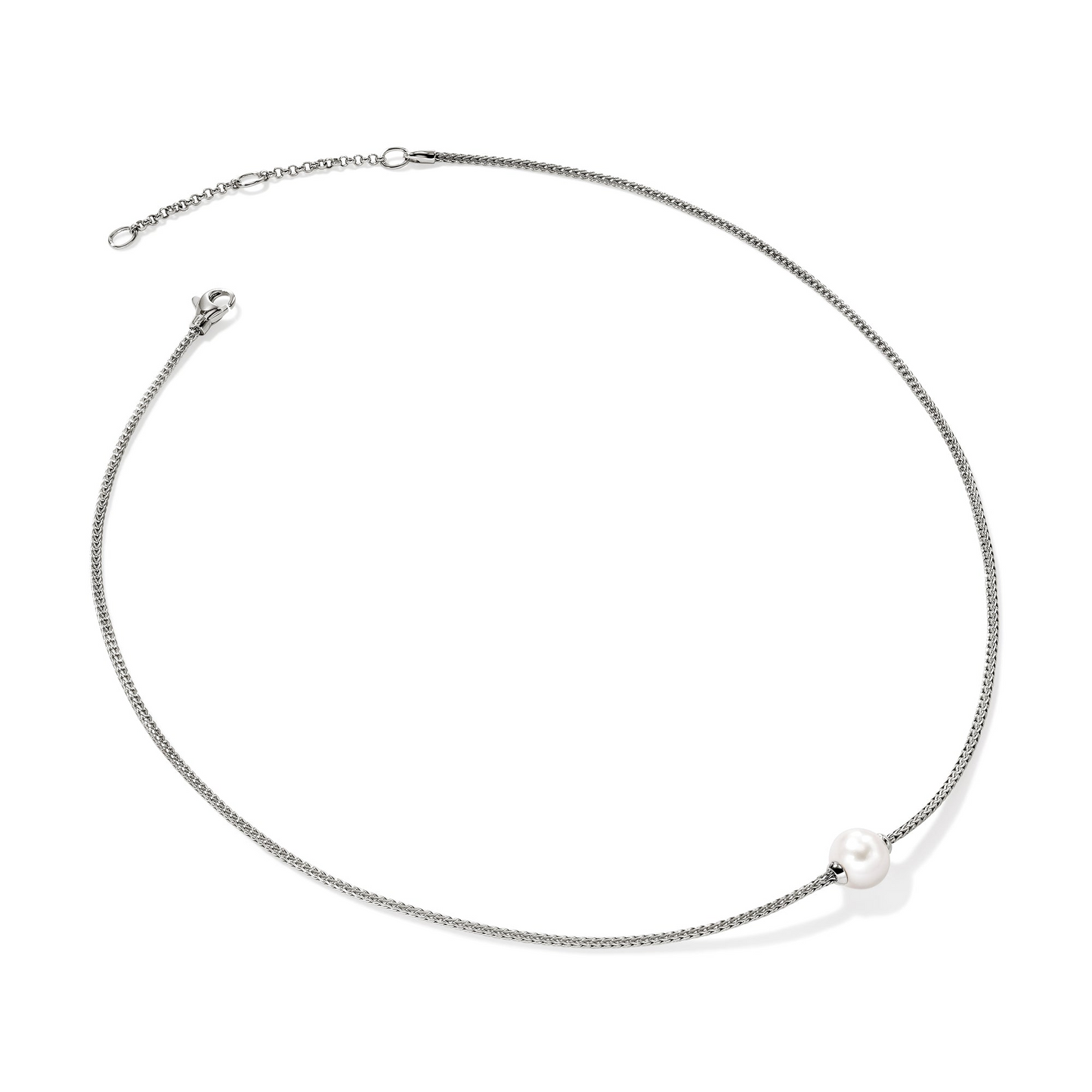John Hardy Sterling Silver Pearl Necklace