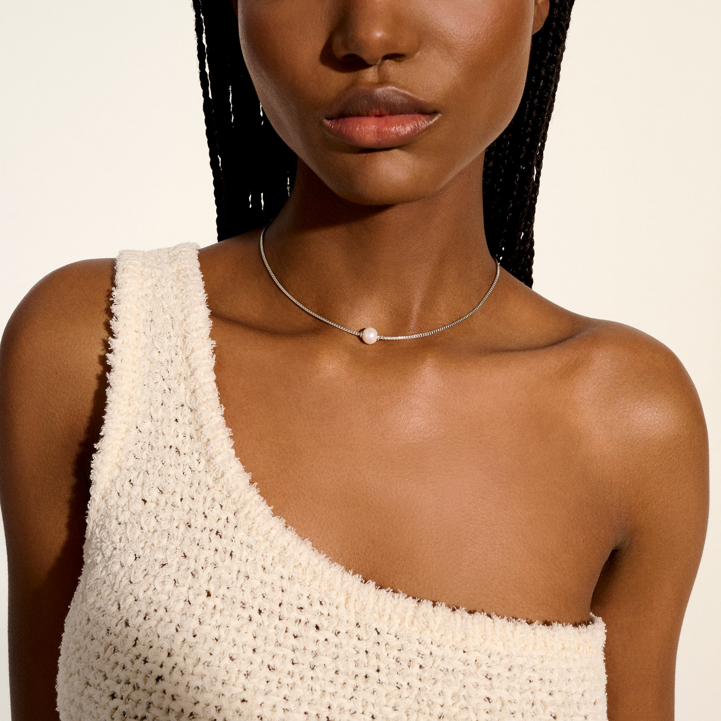 John Hardy Sterling Silver Pearl Necklace