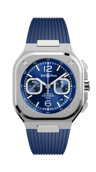 Bell & Ross BR 05 CHRONO BLUE STEEL 42MM