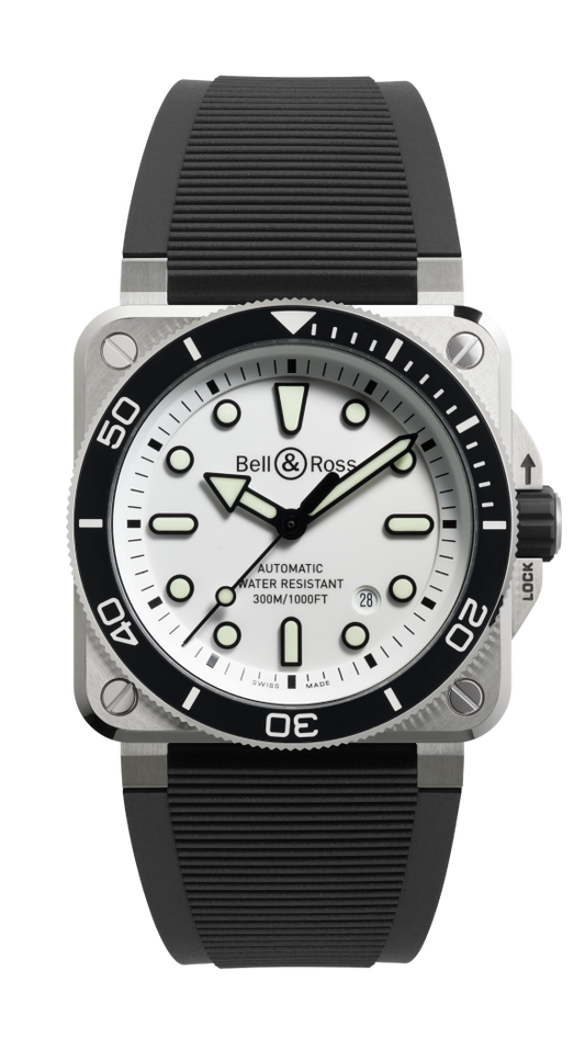 Bell & Ross BR-03 Diver White Steel 42MM