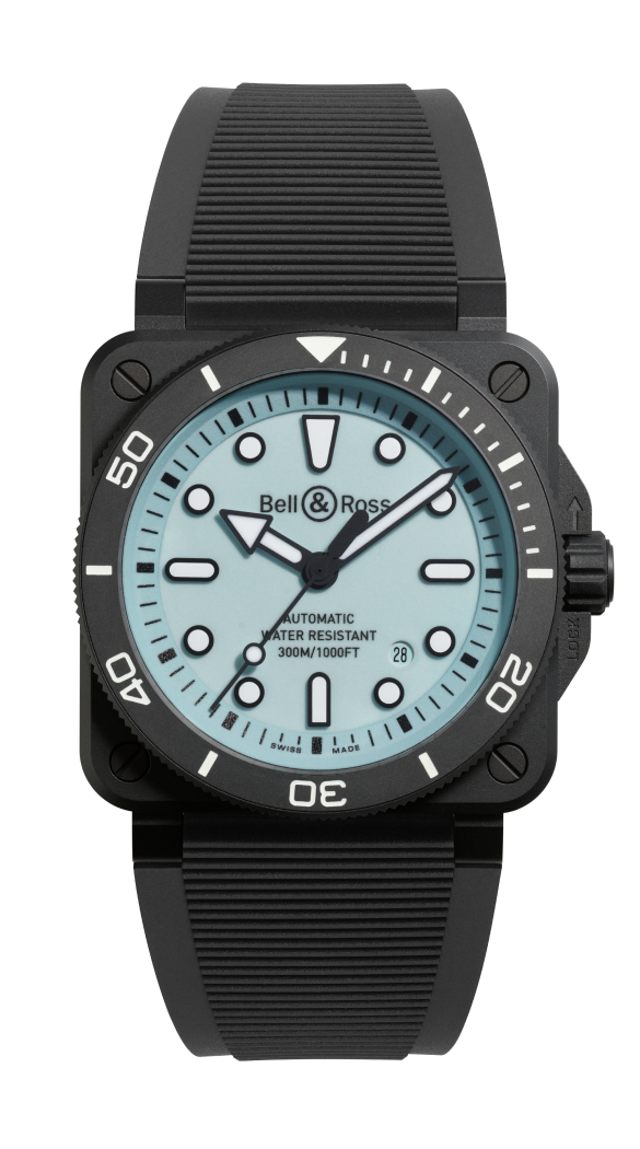 BR-03 Diver Blue Dial With Super Luminova