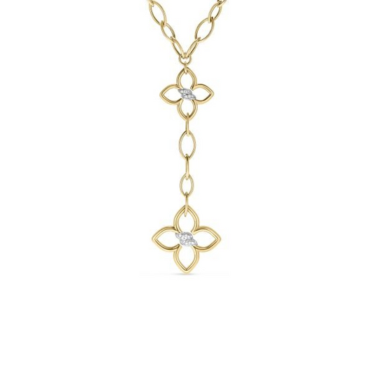 Roberto Coin Cialoma Flower Necklace