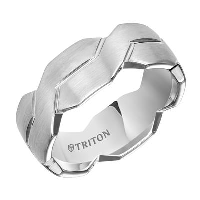 Rolland's Designs Tungsten Wedding Band
