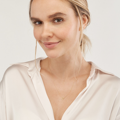Rolland's Designs 14K Yellow Gold Star of David Necklace