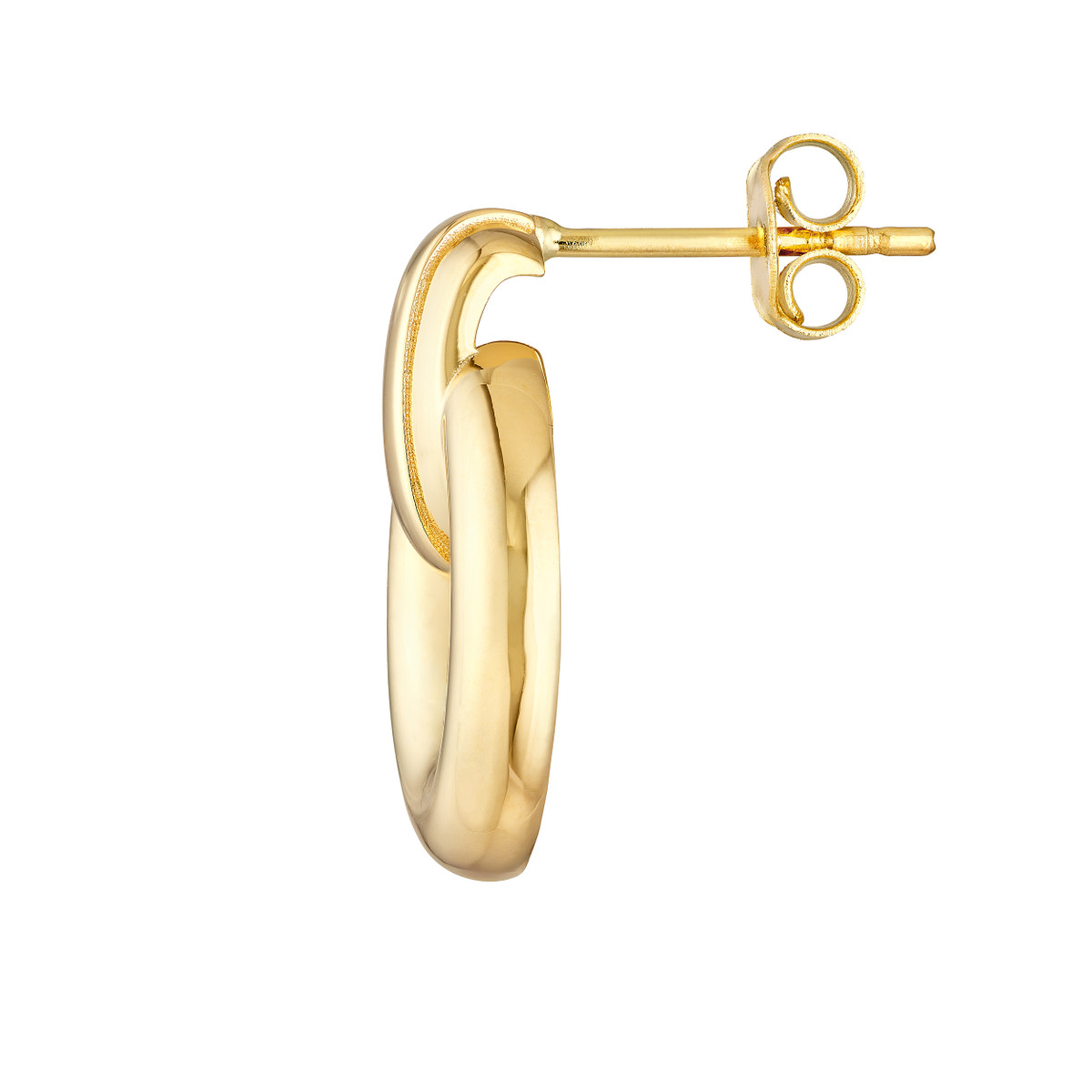 Rolland's Designs 14K Gold Door Knocker Earrings