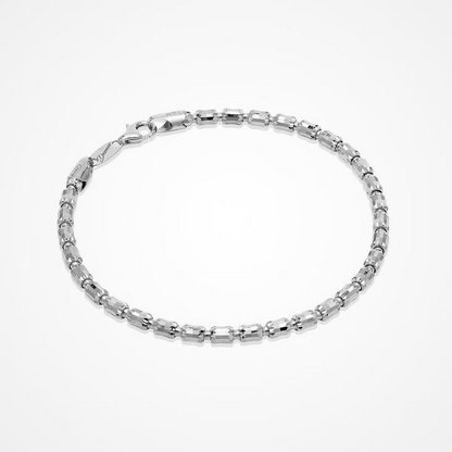 Desmos Barrel Crystal Bead Bracelet