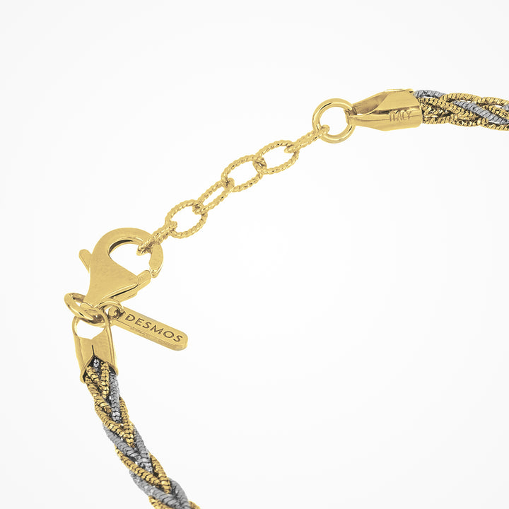 Desmos Multistrand Wheat Bracelet