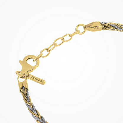 Desmos Multistrand Wheat Bracelet