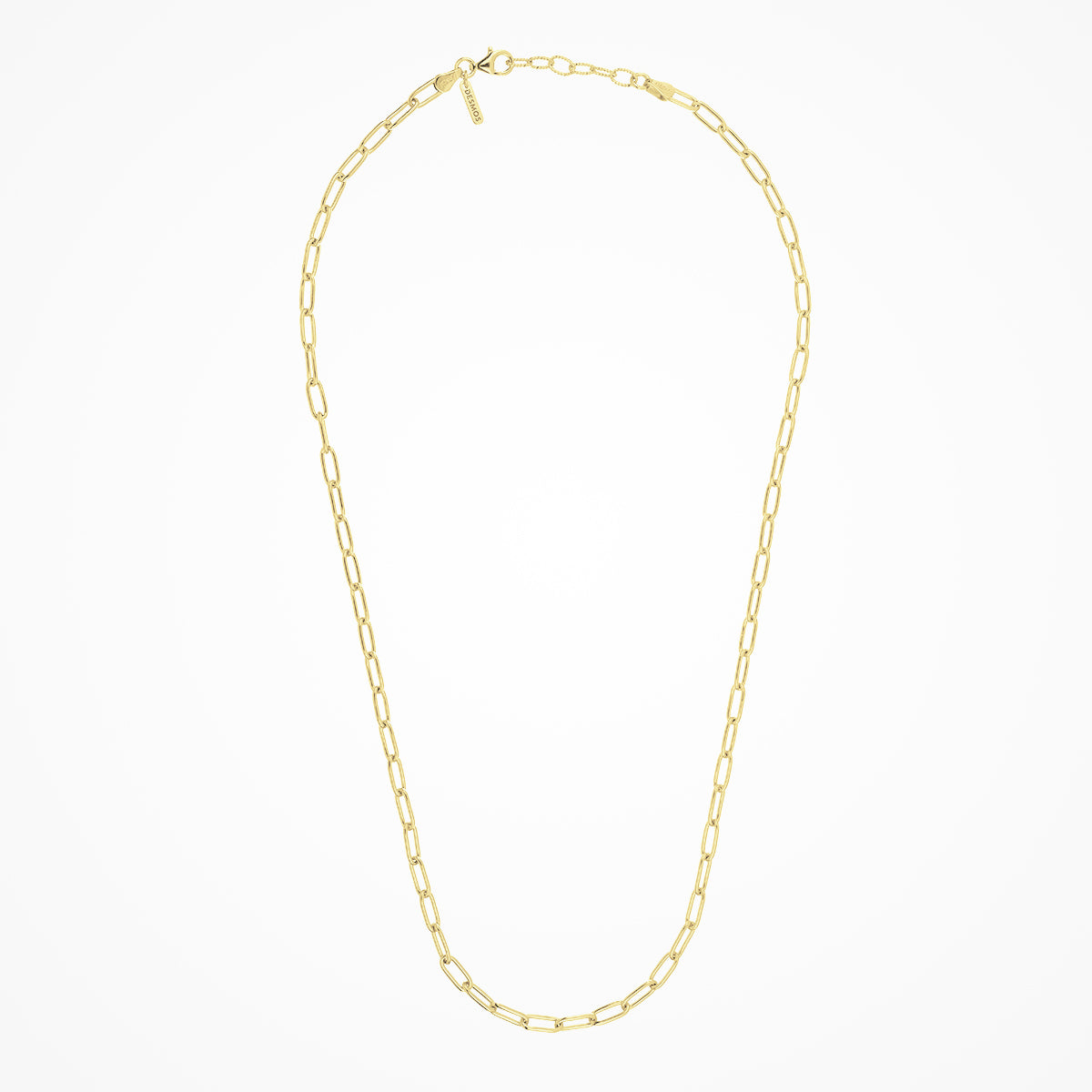 Desmos Paperclip Link Necklace