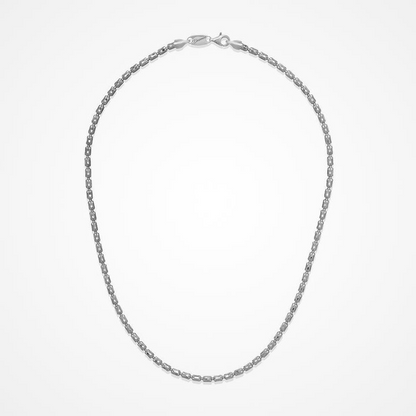 Desmos Barrel Crystal Bead Necklace
