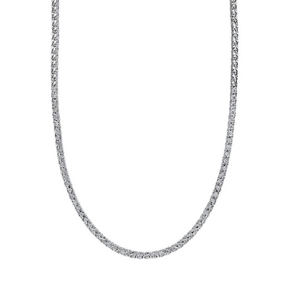 Shy Creation Diamond Tennis Necklace