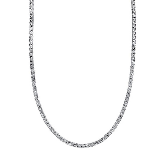 Shy Creation Diamond Tennis Necklace