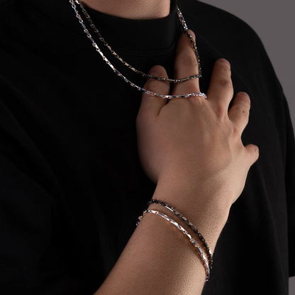 Desmos Sterling Silver Bracelet