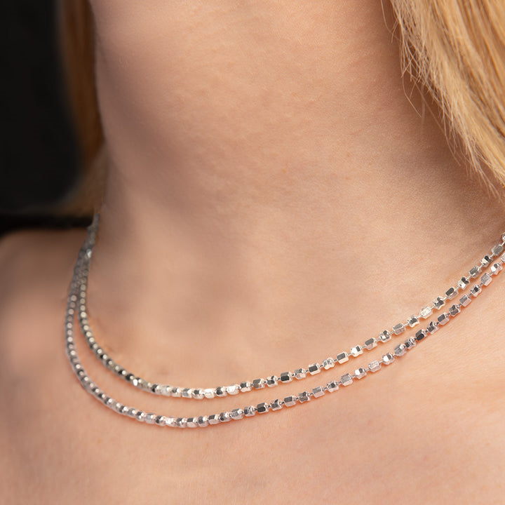 Desmos Sterling Silver Necklace