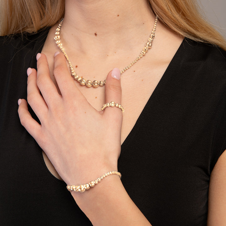 Desmos 18K Yellow Gold Plated Bracelet