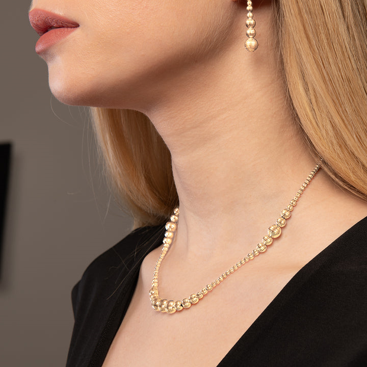 Desmos 18K Yellow Gold Plated Necklace