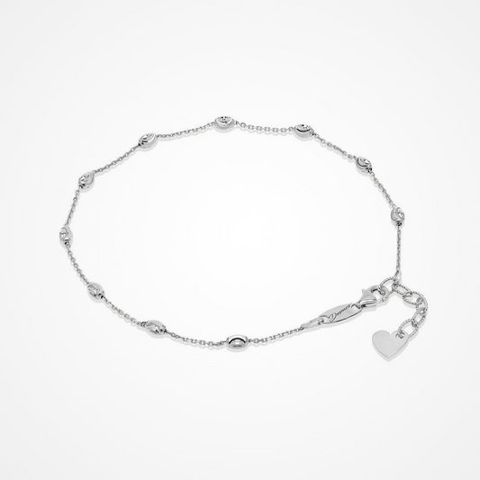 Desmos Sterling Silver Anklet