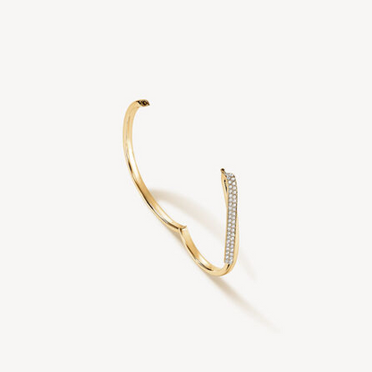 Hearts On Fire Inside Out Diamond Flip Bangle
